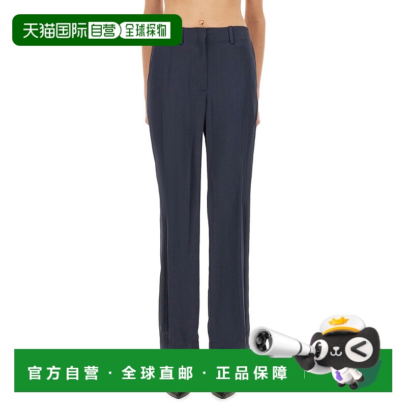 1h可退 潮奢 THEORY 希尔瑞 女士 缎面长裤 P0605201XLV