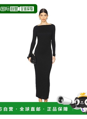1h可退 潮奢 Remain 女士 长袖长款连衣裙 502368100包臀裙