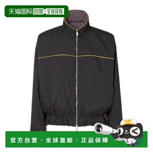 FENDI 男士夹克 FAA980AYYVF0GME SS2026 黑色 KWAY REV. NY+NY F