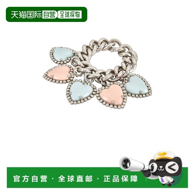 1h可退 潮奢 valentino 华伦天奴 男士 Coeur Hyperbole 手链 6Y0