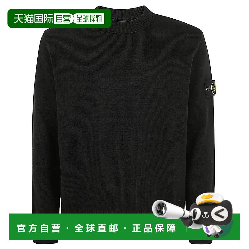 STONE ISLAND 男士衬衫 8115506A20029 AW2024 黑色