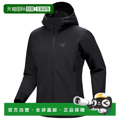 Arc'teryx 男士户外冲锋衣 X000009819BLACK CO 黑色 Gamma 休闲