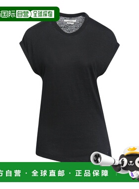 潮奢 ISABEL MARANT 女士 T恤 black黑色 舒适时尚