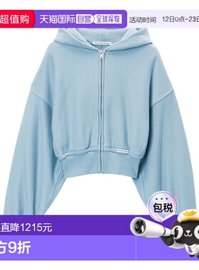 ALEXANDER WANG 女士针织毛衣 CO 蓝色帽衫 4CC1242077458