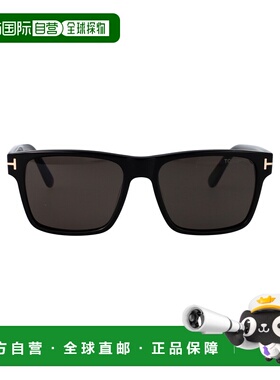 1h可退 TOM FORD 男士太阳镜 FT120501A SS2025 黑色 CALDER