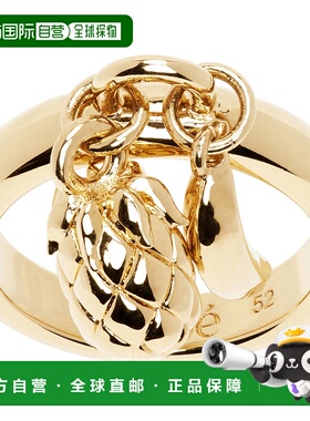 1h可退 潮奢 Chloe 蔻依 女士 金色 The Charms 戒指 CHC25SFR83C
