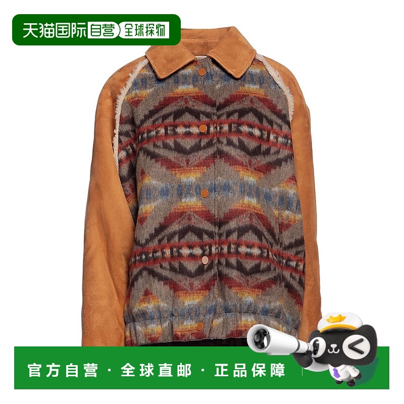 1h可退 潮奢 Sandro 女士 大衣 brown棕色 舒适时尚