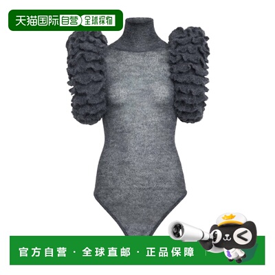 ALAIA 女士连体裤 AA9B0391K101B821 AW2025 灰色 高领连体衣