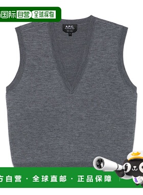 A.P.C. 女士马甲 WVBEEF22329PLC AW2025 灰色 无袖背心