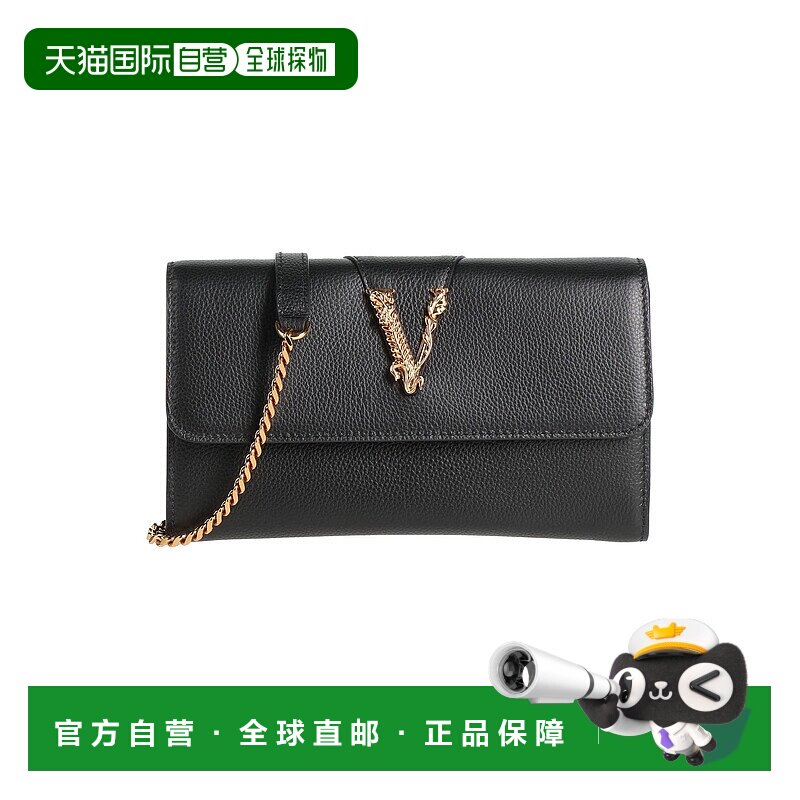 潮奢 versace 范思哲 女士 Bags 斜挎包 black黑色 舒适时尚