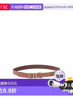 PINKO 女士腰带 106426A2QKL17L SS2026 棕色 可调节腰带