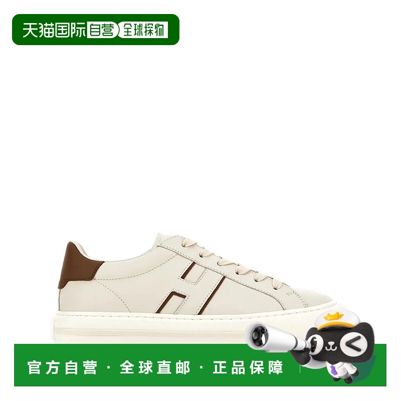1h可退 HOGAN 男士运动鞋 HXM6910FU100ZL02 AW2025 浅棕色 Hogan