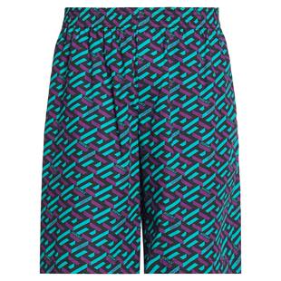 男士 范思哲 versace green绿色 舒适时尚 短裤 香港直邮潮奢