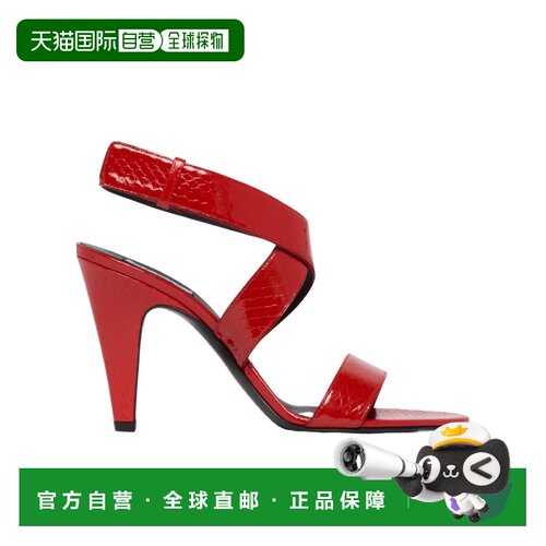 ALAIA 女士凉鞋 AA3S2016I191A50 AW2025 红色 露趾高跟凉鞋