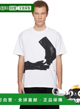 1h可退 潮奢 Givenchy 纪梵希 男士 白色 Surrealism Print T 恤