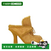 潮奢 yellow黄色 Burberry 女士 1h可退 木屐 巴宝莉 Mules 舒适