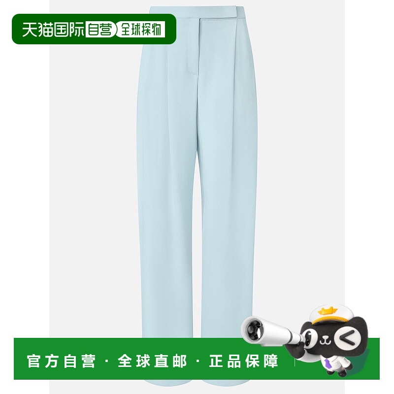 1h可退 PINKO 女士休闲裤 103235A213E28 SS2025 蓝色 Blue trous