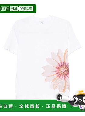 1h可退 潮奢 Paul Smith 女士 By and Polos T恤白色T恤 W2R232VT