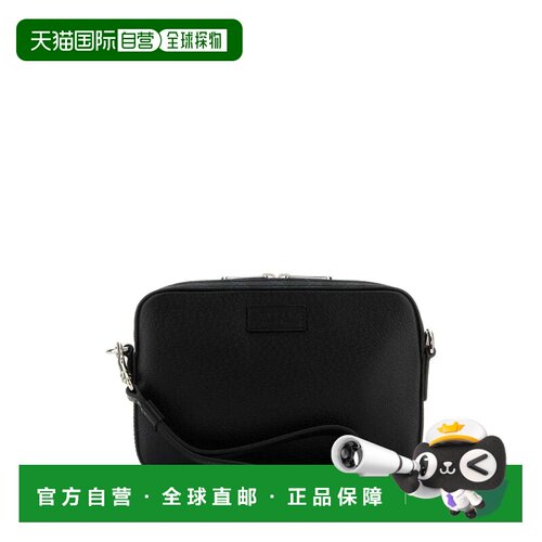 GUCCI 男士斜挎包 795465FADJK1000 CO 黑色 Black leather small