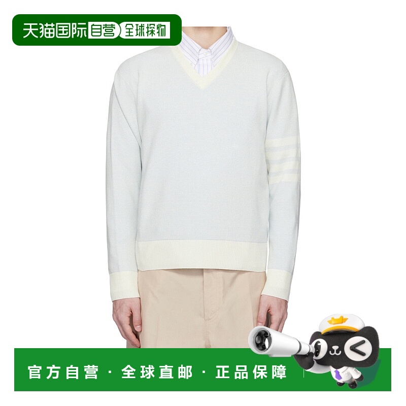 1h可退 THOM BROWNE 男士针织毛衣 MKA557AY6011480 AW2025