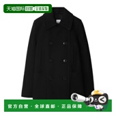羊毛短款 BURBERRY 大衣博柏利 AW2024 黑色 女士大衣 80911531