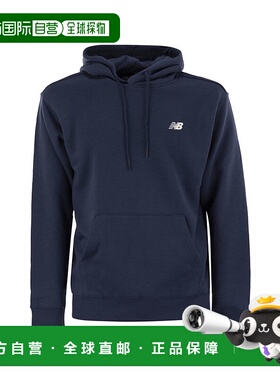 1h可退 NEW BALANCE 男士卫衣 MT41511NNY AW2025 蓝色 ESSENTIAL