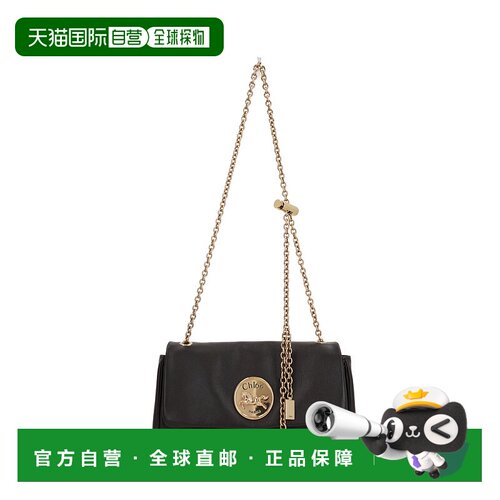 CHLOÉ 女士手提包 CH25AS584P7524W AW2025 黑色 Heritage 小号斜
