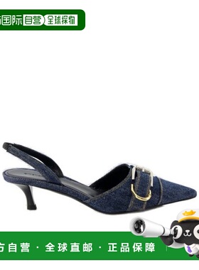 GIVENCHY 女士凉鞋 BE308XE259401 SS2025 深蓝色 Voyou牛仔单鞋