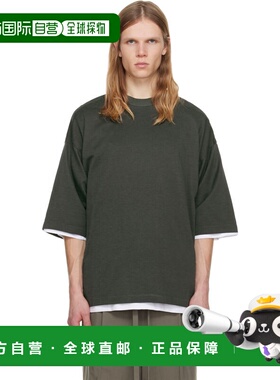 1h可退 潮奢 essentials fear of god 男士 绿色 Relaxed T 恤 FG