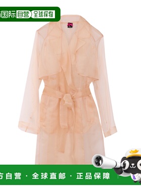 PINKO 女士风衣 106614A2DJQ35 SS2026 粉红色 PINKO COCCO coat