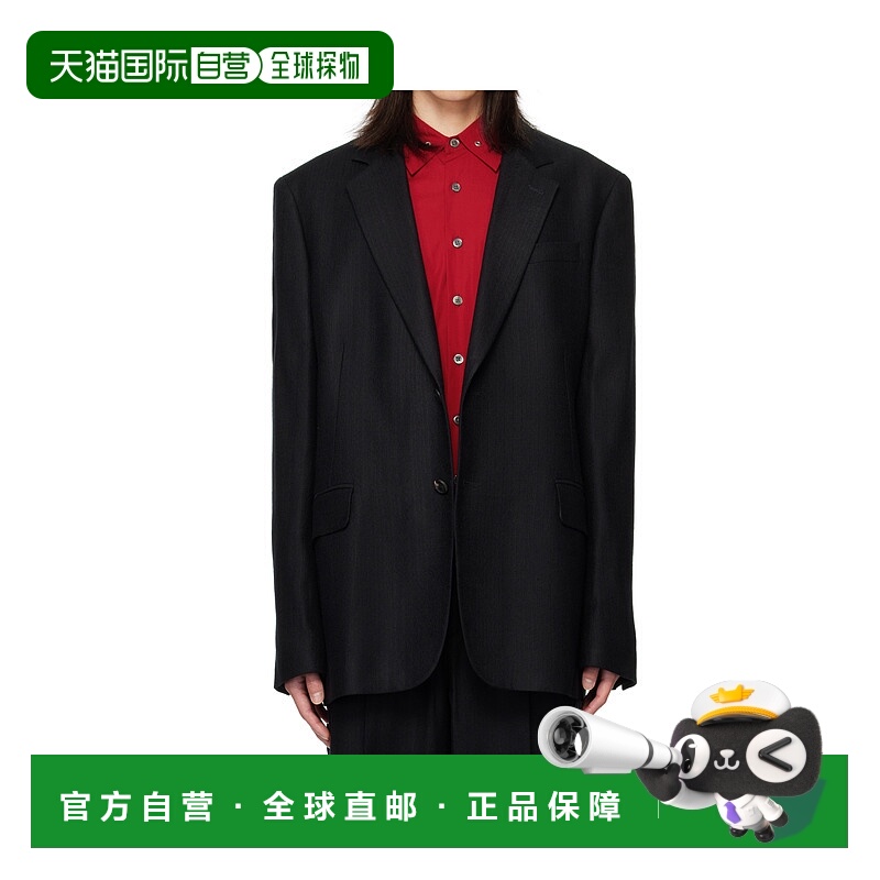 1h可退 OUR LEGACY 男士西服 M4250CC AW2025 黑色 Ceremony 西装