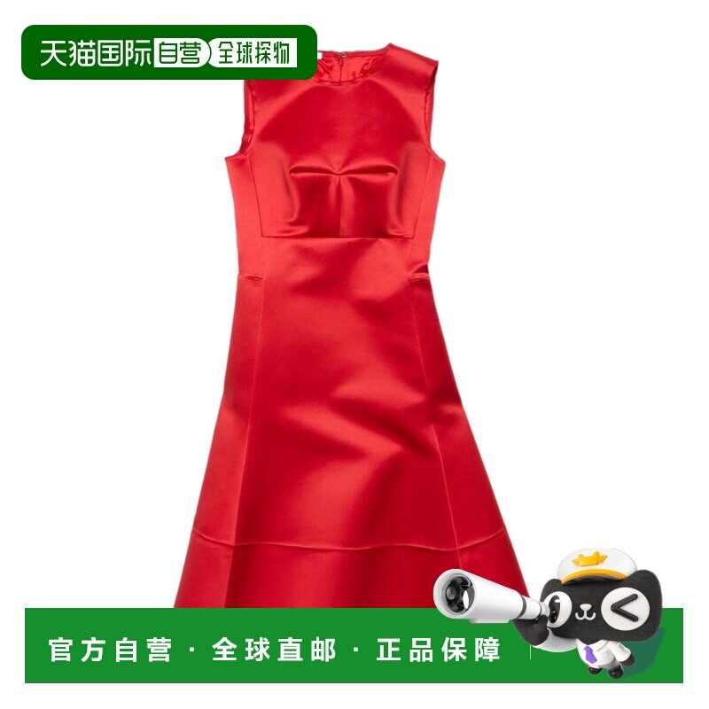 ACNE STUDIOS 女士连衣裙 A20974ACK SS2026 红色 缎面连衣裙图片