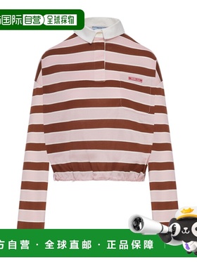 PRADA 女士POLO衫 39661189PSOOOF05AB SS2026 花色长袖