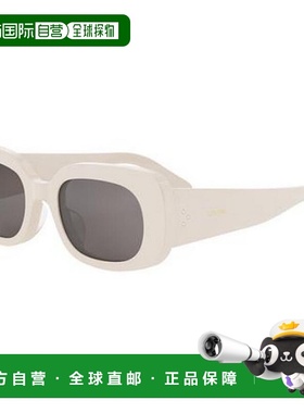 CELINE 女士眼镜 CL40287U25A AW2025 灰色 矩形太阳镜