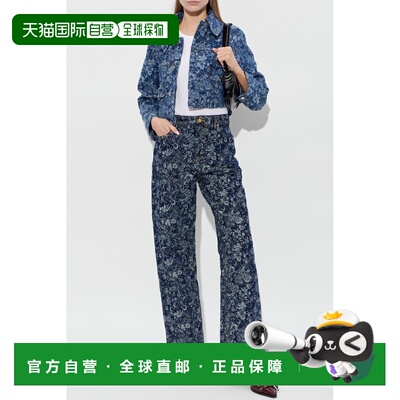 GANNI 女士夹克 A101007911180567 SS2026 蓝色 Denim jacket