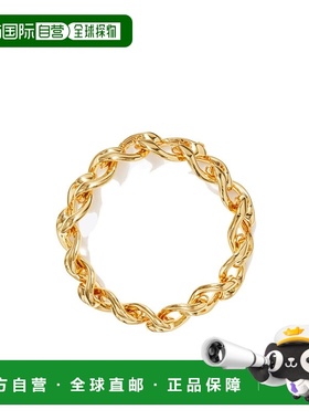 1h可退 TORY BURCH 女士手链手镯 154272720 AW2024 黄色 链条手