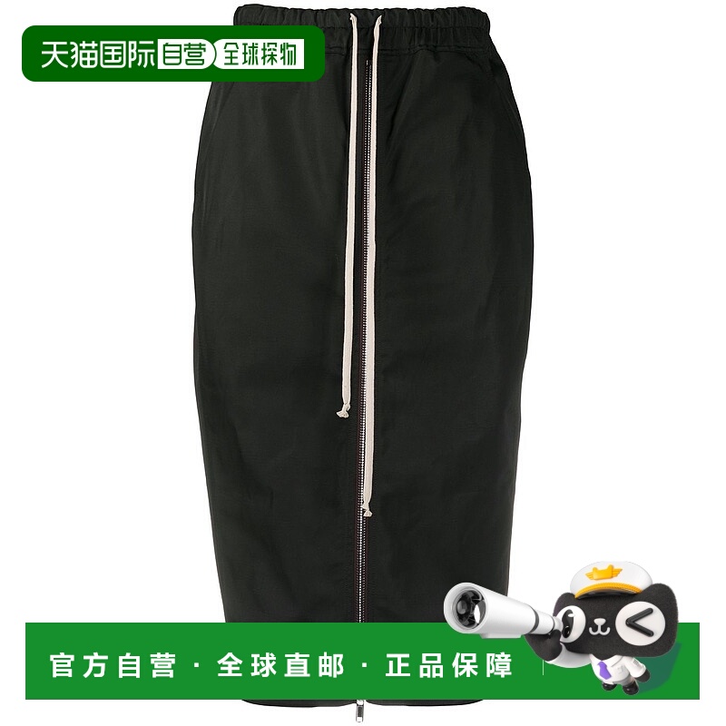 1h可退 RICK OWENS 女士半身裙 RP20F2346TT09 AW2020 黑色