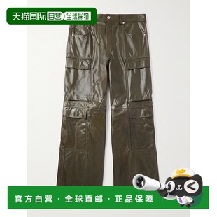 男士 RU0 rick 子 裤 直筒皮革工装 欧文斯 瑞克 owens 潮奢 1h可退
