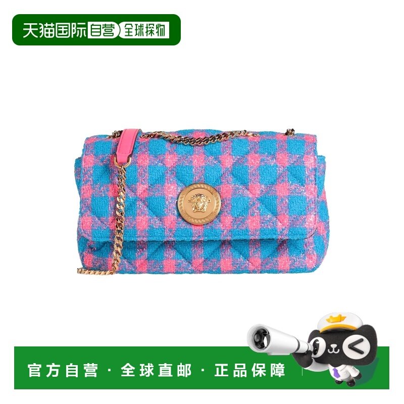 1h可退 潮奢 versace 范思哲 女士 Bags 斜挎包 blue蓝色 舒适时