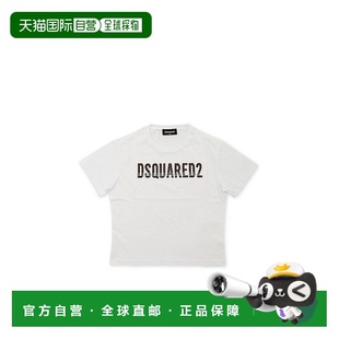 AW2020 DQ04BUD00MMDQ100 白色 女士T恤 DSQUARED2