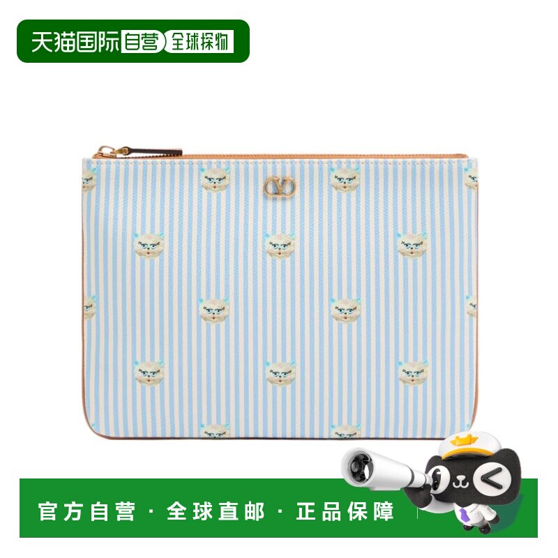 VALENTINO 男士手拿包 YP0AP5AXU9VM SS2025 花色 拉链手拿包