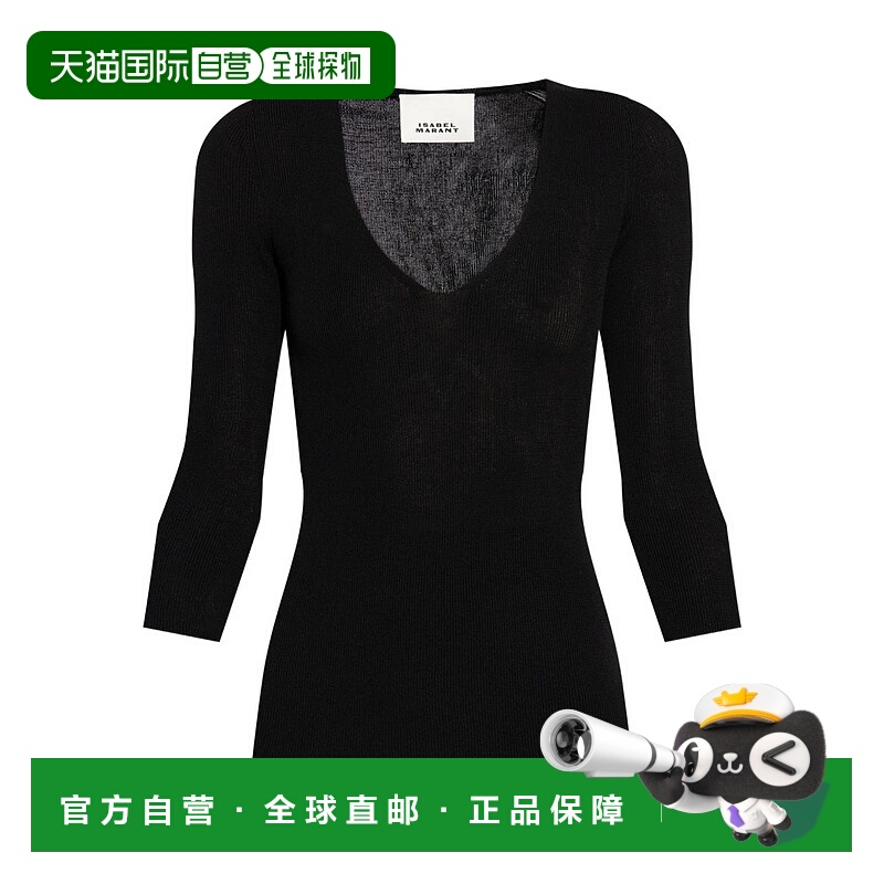 1h可退 ISABEL MARANT 女士T恤 PU0709FAC2L03I01BK AW2025