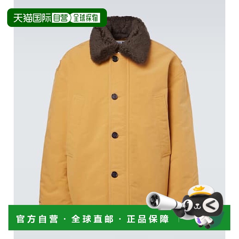 1h可退 潮奢 Acne Studios 艾克妮 男士 带里衬皮毛饰边夹克