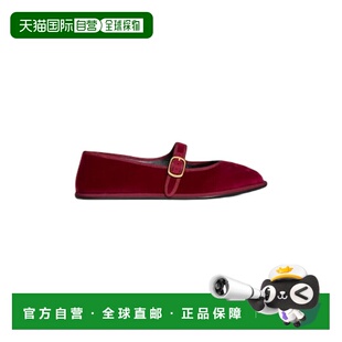 红色 CELINE AW2025 364122175C28BD TRIOMPHE绒面芭 女士休闲鞋