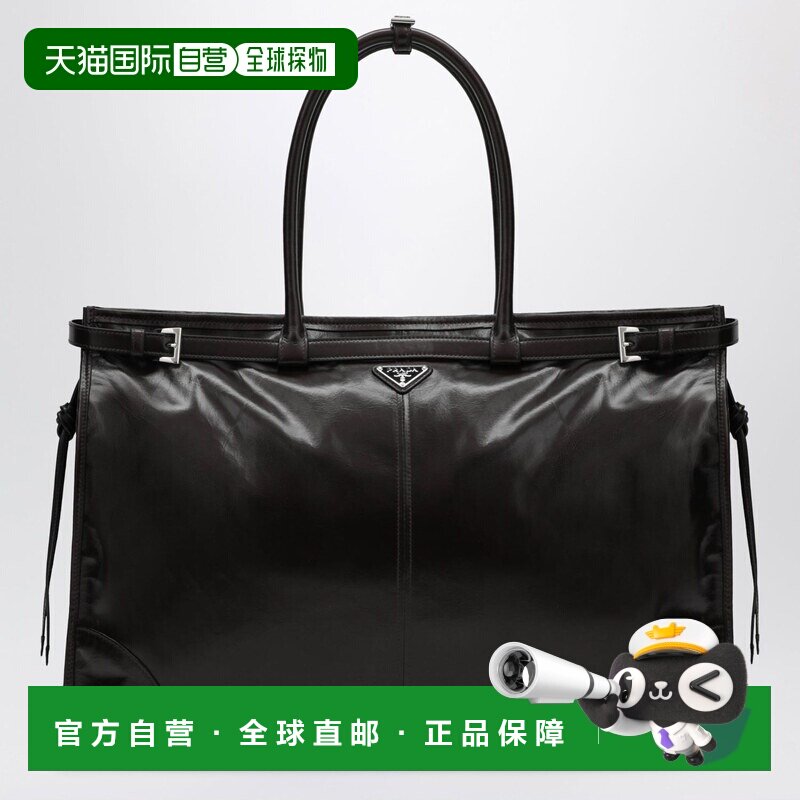 PRADA 男士手提包 2VG128OOO2CYRF0002 SS2026黑色手提袋单肩包