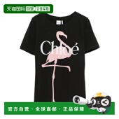 女士T恤 Cotton CH26SJH08194070 CHLOÉ SS2026 黑色 shirt