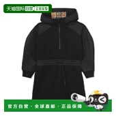 女童连衣裙 徽标绗缝装 80429381 BURBERRY AW2021 黑色 饰长袖 连