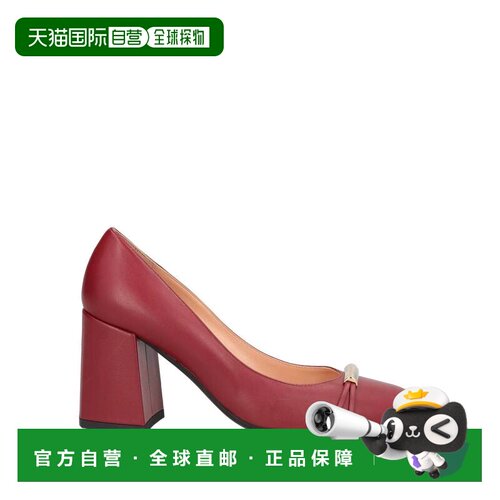 Bally 巴利 女士 浅口鞋 RED红色 高跟鞋单鞋时尚舒适女鞋