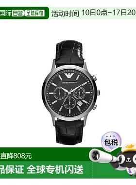 阿玛尼/AR2447男装手表石英机芯计时码表时尚圆形表盘