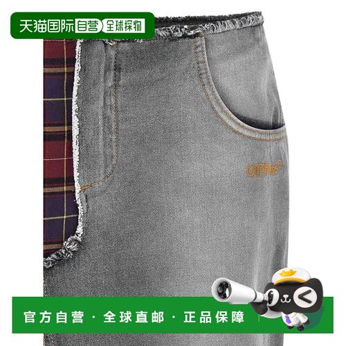 OFF-WHITE 女士半身裙 OWYF02FF25DEN00112601260